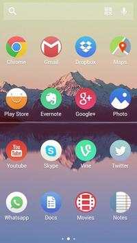 Blurry - Solo Launcher Theme screenshot 4