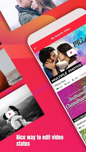 Lyrical Video Maker.ly - Video Status Maker 2020 3 تصوير الشاشة