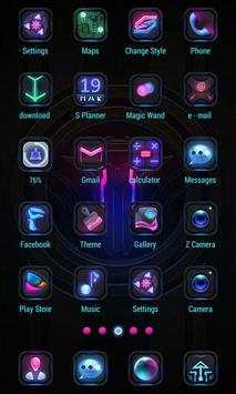 Glowy GO Launcher screenshot 2