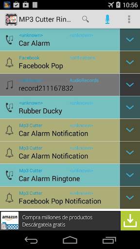 Ringtones Mp3 generator maker screenshot 1