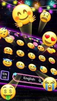 Sparkling Neon Lights Keyboard screenshot 3