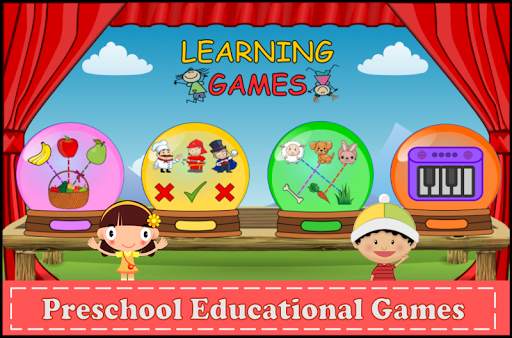 Preschool Learning: Fun Educational Games for Kids screenshot 1