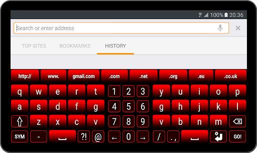 Red Keyboard screenshot 5