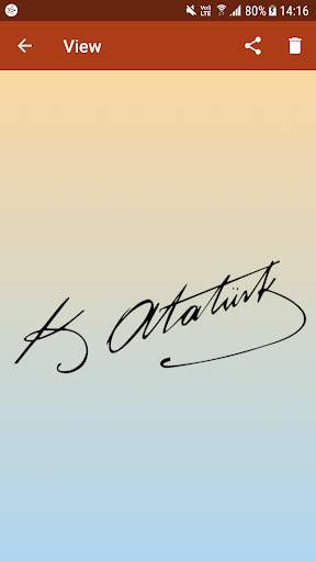 Signature Creator Lite screenshot 5