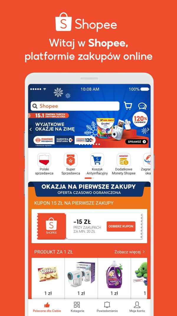 Shopee screenshot 1