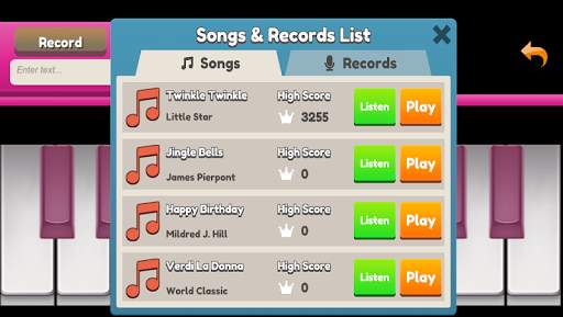 Pinks Piano screenshot 2