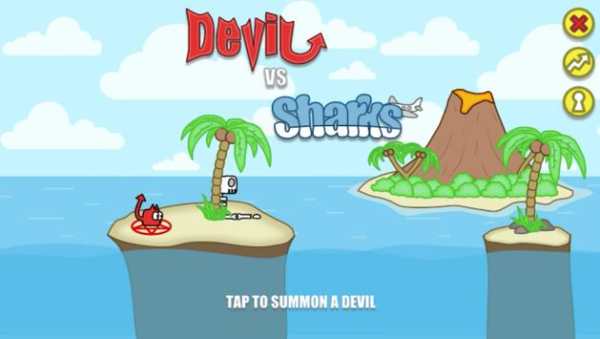 Devil vs Sharks (Free) screenshot 1