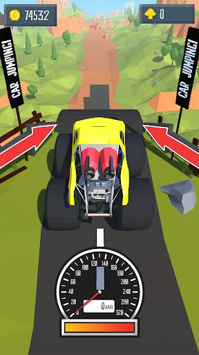 Destruction Car Jumping screenshot 2