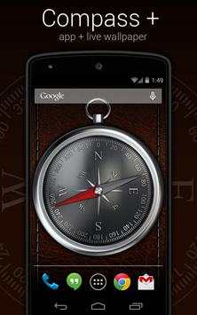 Compass + Wallpaper 4 تصوير الشاشة