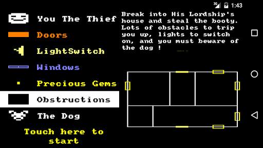 Raffles (Amstrad CPC) screenshot 1