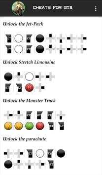 Cheats For GTA   Solutions screenshot 5