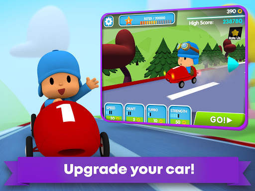 Pocoyo Racing: Kids Car Race - Fast 3D Adventure screenshot 12