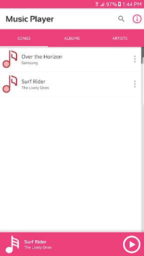 Music Player screenshot 1