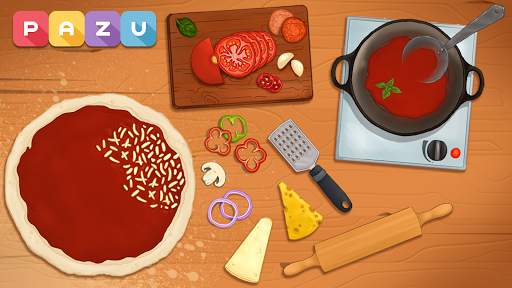 Pizza maker - cooking and baking games for kids screenshot 2