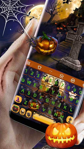 Halloween Festival Keyboard स्क्रीनशॉट 1