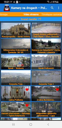 Cameras Poland screenshot 3