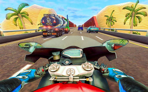 Extreme Highway Bike Racing screenshot 2