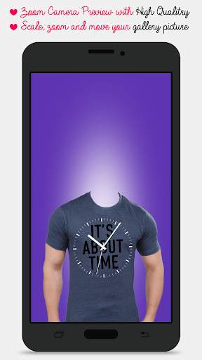Man T-shirt Photo Maker 1 تصوير الشاشة