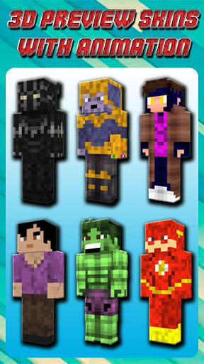 Superhero Skins for Minecraft PE screenshot 3