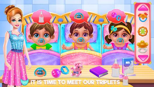 Crazy Mommy Triplets Care скриншот 2