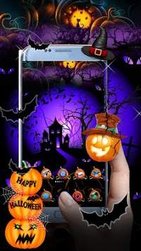 Happy Halloween Launcher Theme Live HD Wallpapers screenshot 2