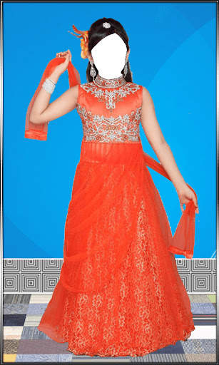Girls Ghagra Choli Suit screenshot 5