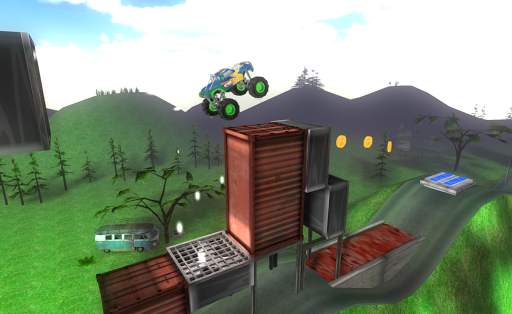 Big Monster Truck Racing 3D screenshot 5