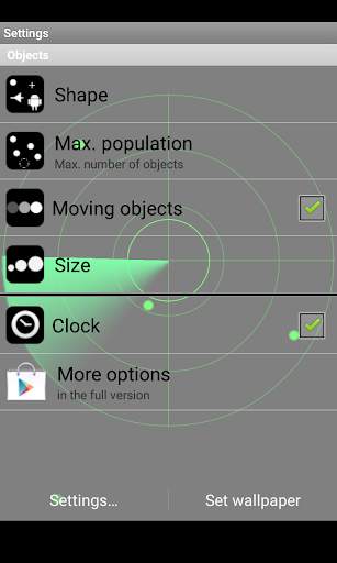 Radar LWP simple screenshot 2