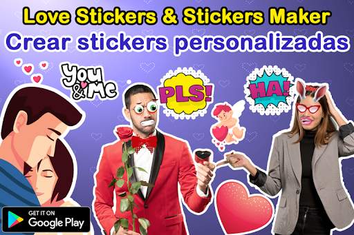 WAStickerApps Love Stickers For WhatsApp screenshot 1