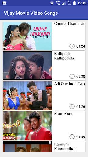 Vijay Movies Video Songs screenshot 5