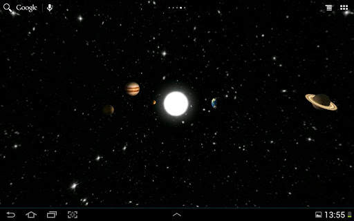 Solar System LWP Lite screenshot 9