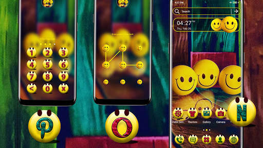 Smiley Emoji Launcher Theme screenshot 2