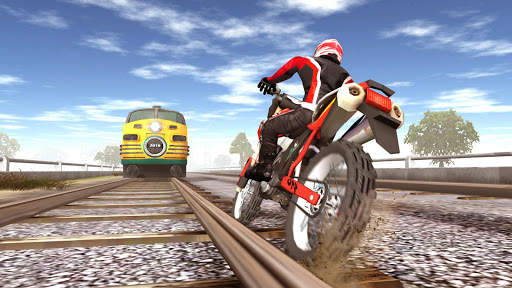 Subway Bike racing 3D screenshot 5