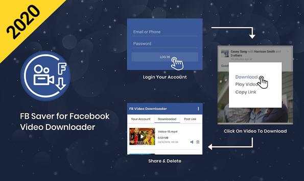 Video Downloader For Facebook screenshot 1