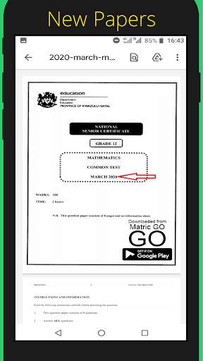 Matric Go | Grade 12 Papers, Notes, Guides screenshot 3