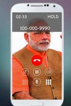 Modi Fake Call & SMS screenshot 3