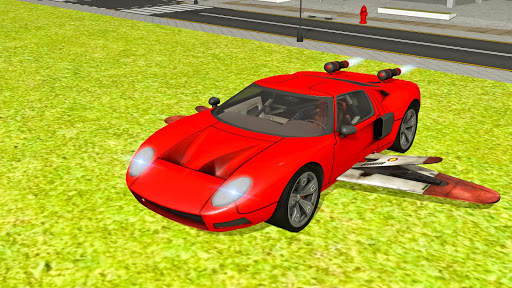 Flying Car- Vehicle Driving 3d screenshot 8