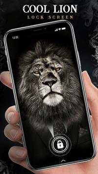 Cool Lion Lock Screen for You screenshot 1
