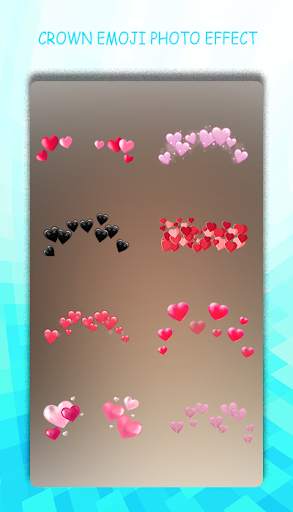 Crown Heart Emoji Photo Editor - Heart Filter screenshot 4