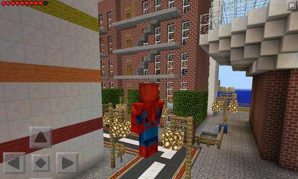Mod PE :Spiderman City screenshot 4