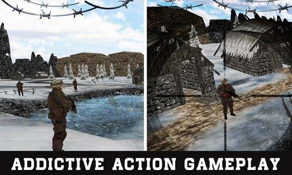 Secret agent Sniper Winter War screenshot 2
