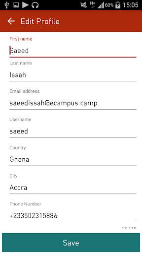 eCampus 6 تصوير الشاشة