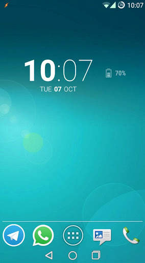 Smerald Green CM Theme screenshot 2