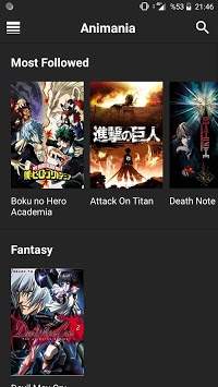 Animania - Watch Anime Browser screenshot 1