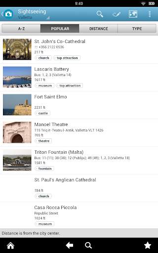 Malta Travel Guide by Triposo screenshot 14