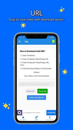 Video Saver for Facebook - Save HD Videos,Images screenshot 2