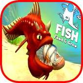 Fish Feed & Shark Grow! Feed Growing Fish™ logo