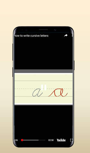 How to write cursive 5 تصوير الشاشة
