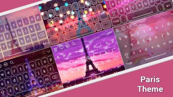 Paris Keyboard Theme screenshot 1