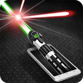Lightsaber 3D Camera Joke logo